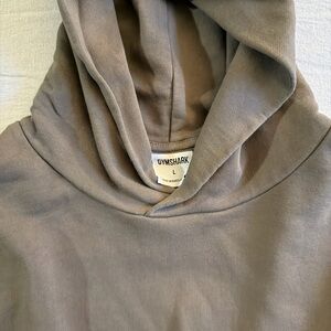 Gymshark Men's Grey Hoodie Sweater